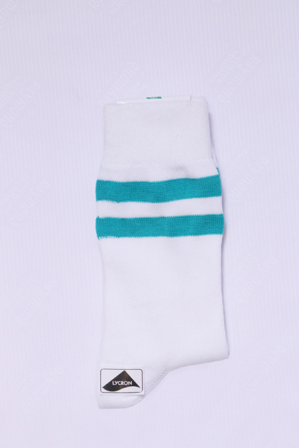 Summer Socks White Skyblue